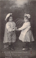 CPA - ENFANTS - MARINETTE ET GROS RENE 8 Dos Non Divisé - Collections, Lots & Séries