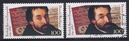 MiNr. 1503 BRD - F. Spee Von Langenfeld (1591-1635), Jesuitenpater, Theologe Und Schriftsteller - Pf./**/MNH + Gest. - Ecrivains