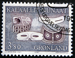 Greenland 1987  Inuit Artefacts  Masks  MiNr.175   ( Lot A 578) - Gebruikt