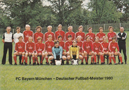 Football  Fc Bayern Munchen 1980 - Calcio