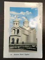 AK  IRAK  IRAQ  BAGHDAD   ARMENIAN CHURCH  1962 - Iraq