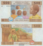 Cameroon Pick-number: 206U Uncirculated 2002 500 Francs - Cameroon