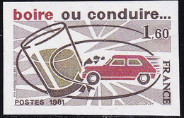France Non Dentelé N°2159 1f60 Sécurité Routière Qualité:** - Unclassified