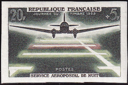 France Non Dentelé N°1196 20f + 5f Journée Du Timbre 1959 (tirage :1000) Qualité:** - Unclassified