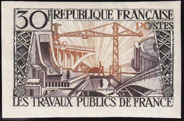 France Non Dentelé N°1114 30f Travaux Publics (tirage :850) Qualité:** - Unclassified