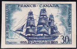 France Non Dentelé N°1035 30f Amitié Franco-canadienne (tirage :1100) Qualité:** - Unclassified