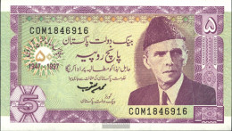 Pakistan Pick-number: 44 Uncirculated 1997 5 Rupees - Pakistan