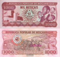 Mosambik Pick-number: 132a Uncirculated 1983 1.000 Meticais - Mozambique