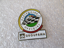 PIN'S    GRAND PRIX DE FRANCE MAGNY COURS  GROUPAMA  PARTENAIRE OFFICIEL - F1