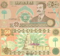 Iraq Pick-number: 75 Uncirculated 1991 50 Dinars - Iraq