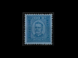 PORTUGAL STAMP - 1892 -1893 King Carlos I  200R. Perf: 12½ MLH (BA5#311) - Unused Stamps