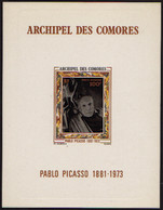 Comores épreuves De Luxe Blocs N°1 Pablo Picasso épreuve De Luxe - Andere & Zonder Classificatie