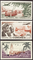 Comores Non Dentelés Poste Aérienne N°1 /3 Sites 3 Valeurs Non Dentelées Qualité:** - Other & Unclassified