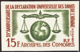 Comores Non Dentelés N°28 Déclaration Des Droits De L'homme Non Dentelé Qualité:** - Other & Unclassified