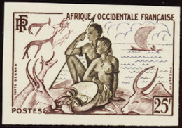 Afrique Occidentale Non Dentelés N°49 Chasse Et Pêche Qualité:** - Altri & Non Classificati