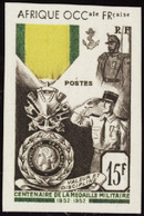 Afrique Occidentale Non Dentelés N°46 Médaille Militaire Non Dentelé Qualité:** - Autres & Non Classés