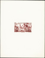 Afrique équatoriale épreuves De Luxe Poste Aérienne N°44 /49 Tchad Au Rhin 6 épreuves De Luxe - Autres & Non Classés