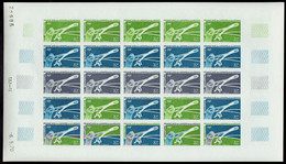 Afars Et Issas Essais De Couleur N°361 Tir Aux Pigeons Feuille De 25 Timbres Qualité:** - Otros & Sin Clasificación