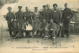 Angers * Le Conflit Européen De 1914 * Les Blessés Anglais Et Infirmiers * Militaria Ww1 - Angers