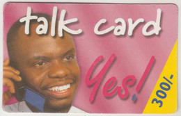 KENYA - Talk Card Yes! , Kencell Refill Card , Expiry Date:31/12/2002, 300 Sh ,used - Kenia