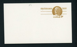 USA - ENTIER POSTAL DE 9c - JOHN WITHERSPOON ** - Other & Unclassified