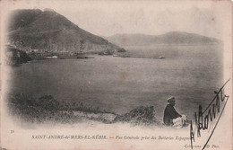 CPA ALGERIE - St Andre De Mers El Kebir - Vue Generale Prise Des Batteries Espagnoles - Dos Simple - 1903 - Other & Unclassified