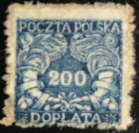 Polska - Polen -  C11/29 - (°)used - 1920 - Michel 31 - Portzegel - Portomarken
