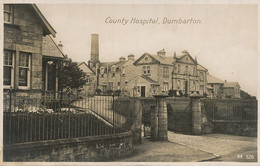 Real Photo Dumbarton County Hospital - Dunbartonshire