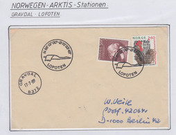 Norway Cover Ca Lofoten Ca Gravdal 17.7.1989 (NI169) - Covers & Documents