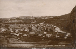 Real Photo Cullen From Railway - Moray