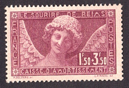 France - 1930 - N° 256 - Neuf ** - GNO - Sourire De Reims -  Caisse D'amortissement - Ungebraucht