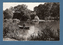 CPM..dépt 77..BAGNEAUX -sur- LOING  : Un Coin De Pêche Sur Le Loing Prés Du Moulin De Portonville - Bagneaux Sur Loing