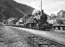 07)    SAINT  MARTIN De VALAMAS  - Mallet SACM 414   ( Locomotive  Train ) - Saint Martin De Valamas