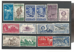 56128 ) Collection New Zealand  Postmark Queen - Verzamelingen & Reeksen