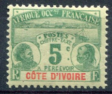 Cote D'Ivoire         Taxe N° 1 * - Unused Stamps