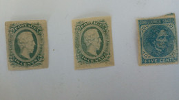 Lot De Deux 10 Cents Et Un 5 Cents - 1861-65 Stati Confederati
