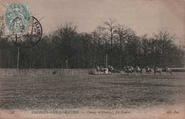 CPA ENGHIEN-SAINT GRATIEN - Champ De Courses - La Course - Chevaux De Courses - Course Hippique - Enghien Les Bains