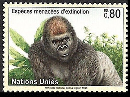 UNO-Genf ONU Genève UN Geneva 1993: "Pongidae (Gorilla)" Zu 232 Mi 227 ** MNH (Zu CHF 1.60) - Gorillas
