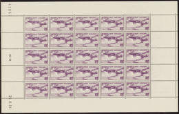 France Feuilles Poste Aérienne N°7 2F25 Louis Blériot Feuille De 25 Timbres Qualité:** - Feuilles Complètes