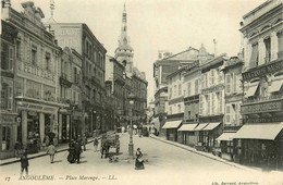 Angoulême * La Place Marengo * Commerces Magasins - Angouleme