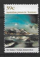 Territoire Antarctique Australien: Passages De L'antarctique:Oeuvres De Sir Sidney Nolan  TP  N°84   Année:1989 - Oblitérés