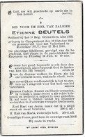 Beutels Etienne (gesneuveld  Kampenhout 1919 -roeselare 1940) - Religion & Esotérisme