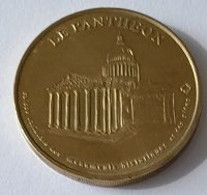 Médaille Touristique  Ville, MONNAIE  DE  PARIS  LE  PANTHEON  ( 75005 ) Recto  Verso - Undated