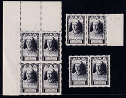 France Variétés  N°766 A,b,c Les 3 Variétés  Qualité:** - Unused Stamps