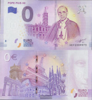 Vatikanstadt Souvenirschein Pope Pius XII. Uncirculated 2019 0 Euro Pope Pius XII. - Vaticaanstad