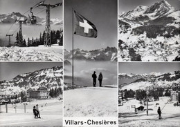 Suisse,VAUD,VILLARS CHESIERES,VILLARDS SUR OLLON ,station Sport D'hiver,alpes Vaudoises,DRAPEAU - Ollon