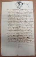 Manuscript - 1742 - Kampenhout/Berg   (V1688) - Manuscripten