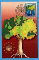 Jugoslawien  2000  Mi.Nr. 2974 , EUROPEAN NATURE PROTECTION - Maximum Card - First Day  Beograd 04.05.2000 - Maximumkarten