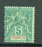 MAYOTTE- Y&T N°4- Neuf Avec Charnière * - Unused Stamps