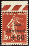 FRANCE  VARIETES N°277 A Caisse Déplacé Bdf Qualité:* Cote:240 - Unused Stamps